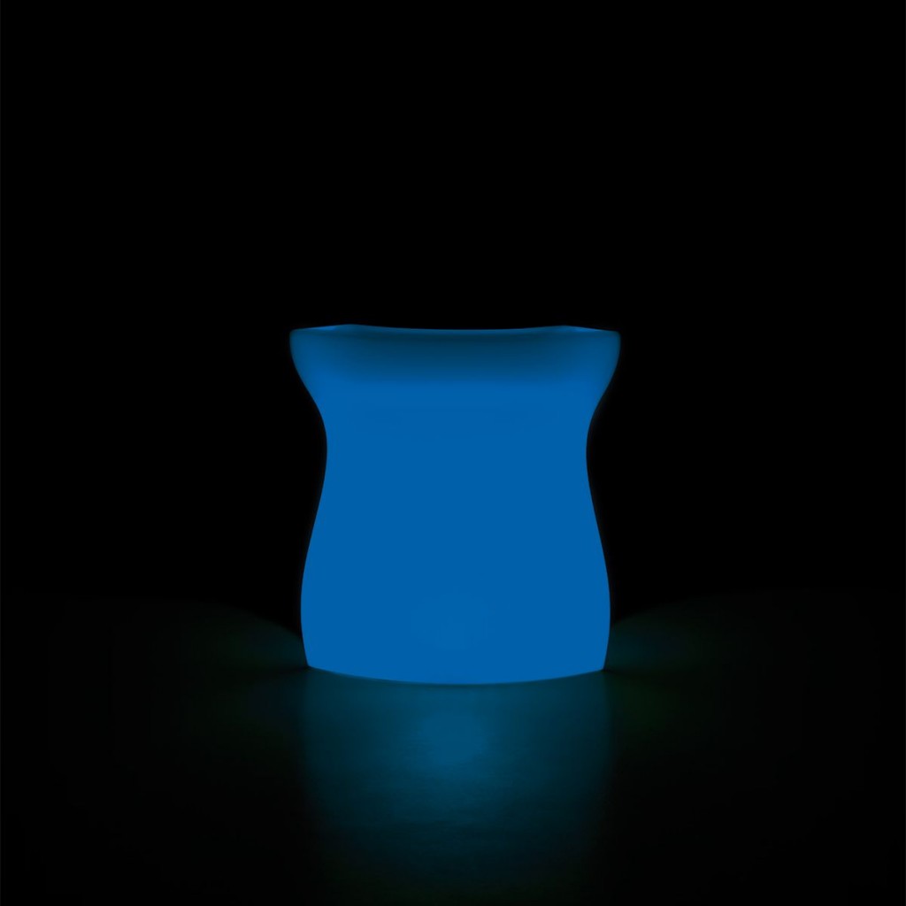 Modul receptie cu iluminare din polietilena Bartolomeo Corner Light - Nuovo Design